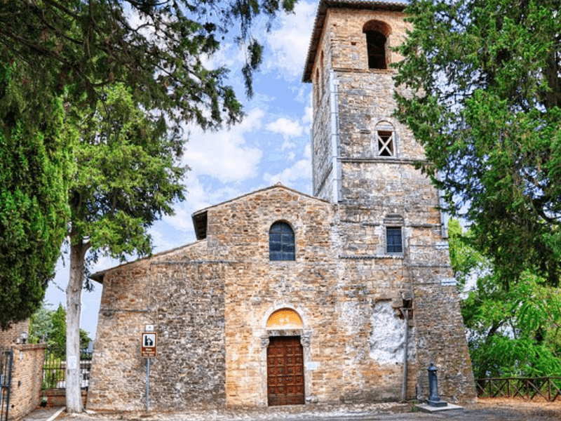 La chiesa di San Salvatore a Canzano
