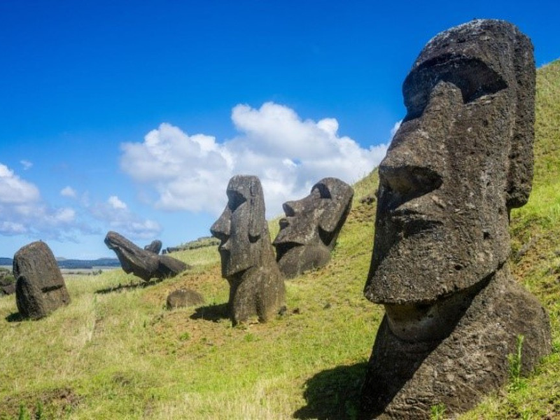 I Moai dell’isola di Pasqua